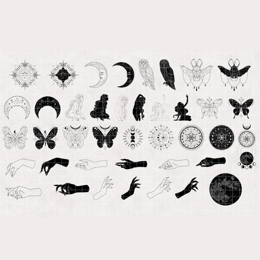 145 Aurelia Mystical Brushes for Procreate