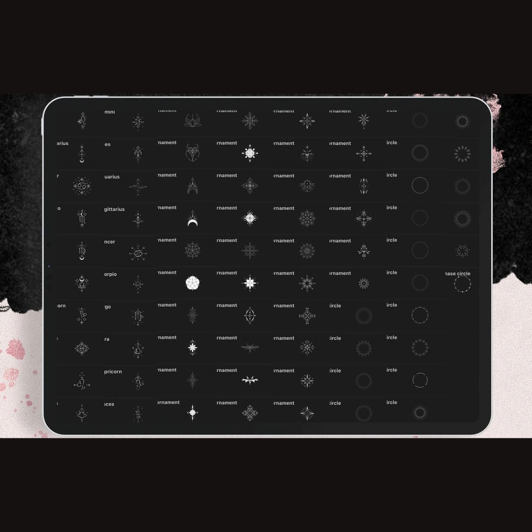 145 Aurelia Mystical Brushes for Procreate