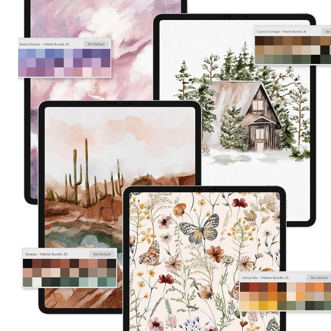 234 Color Palette Bundle for Procreate