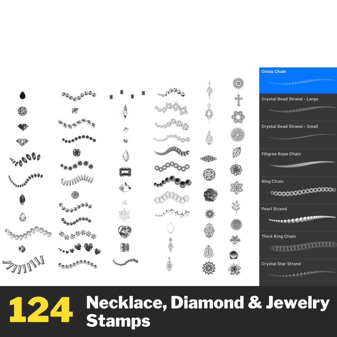 500+ Clothes Brush Set for Procreate