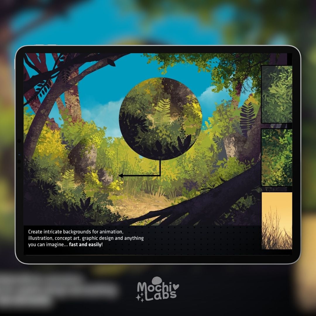 99 Nature Master Brush Set for Procreate