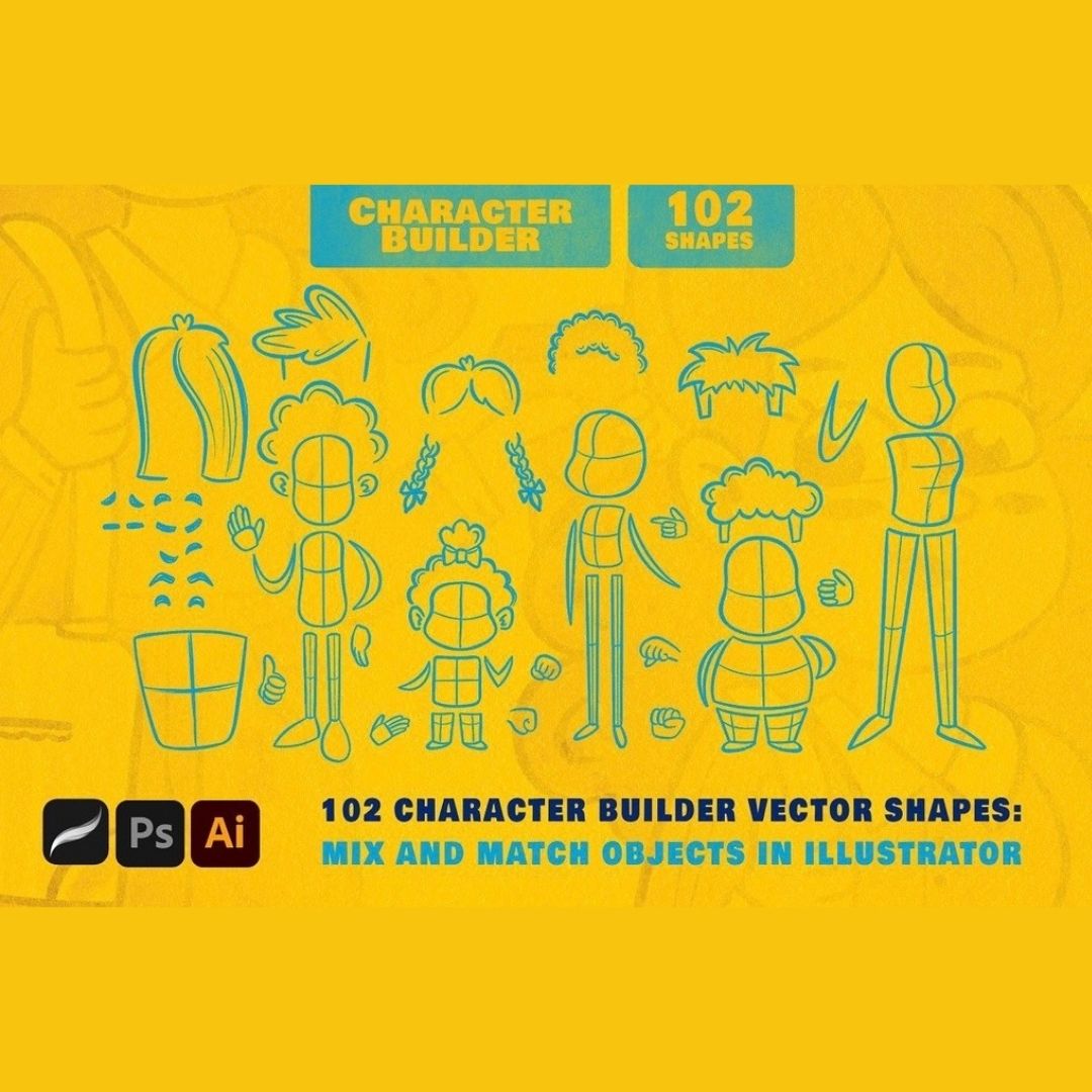 102 Character Builder Drawing Toolkit