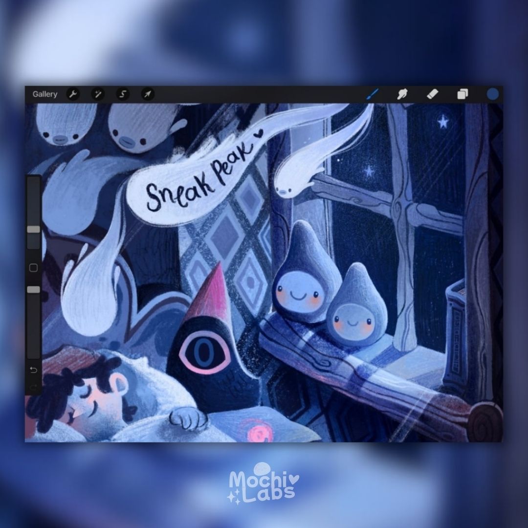 18 Crayon Brush Pack for Procreate