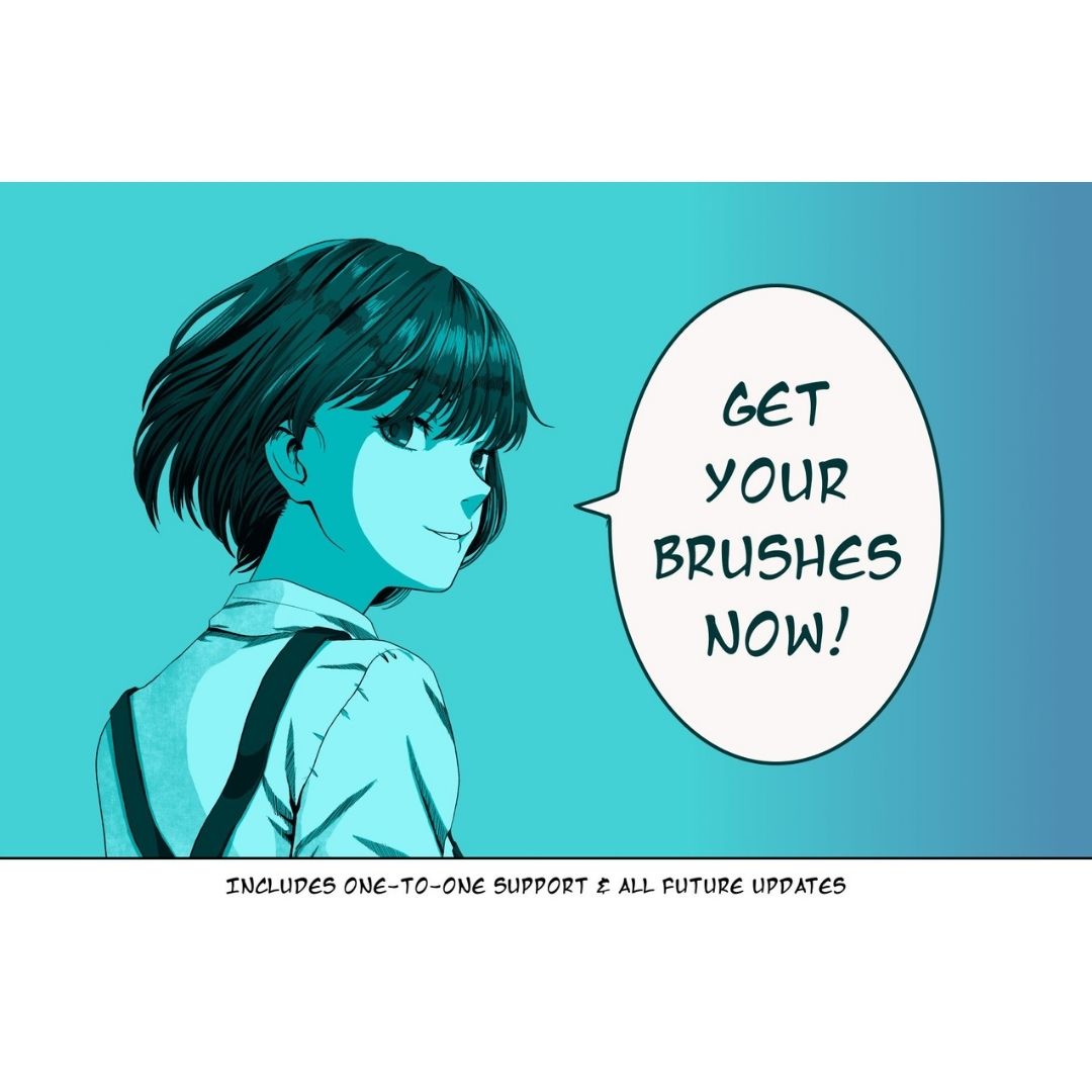 Manga Procreate Ultimate Brush Kit