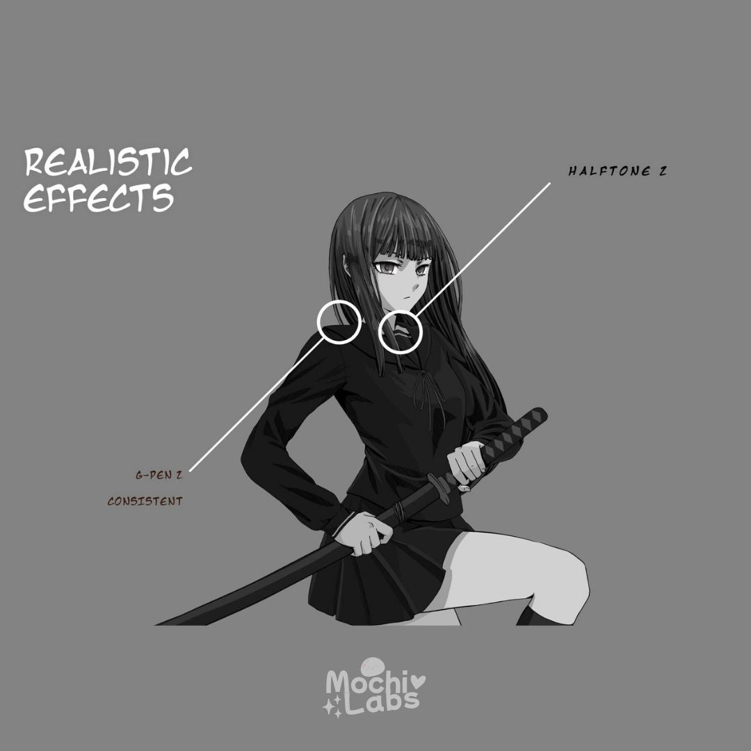 Manga Procreate Ultimate Brush Kit