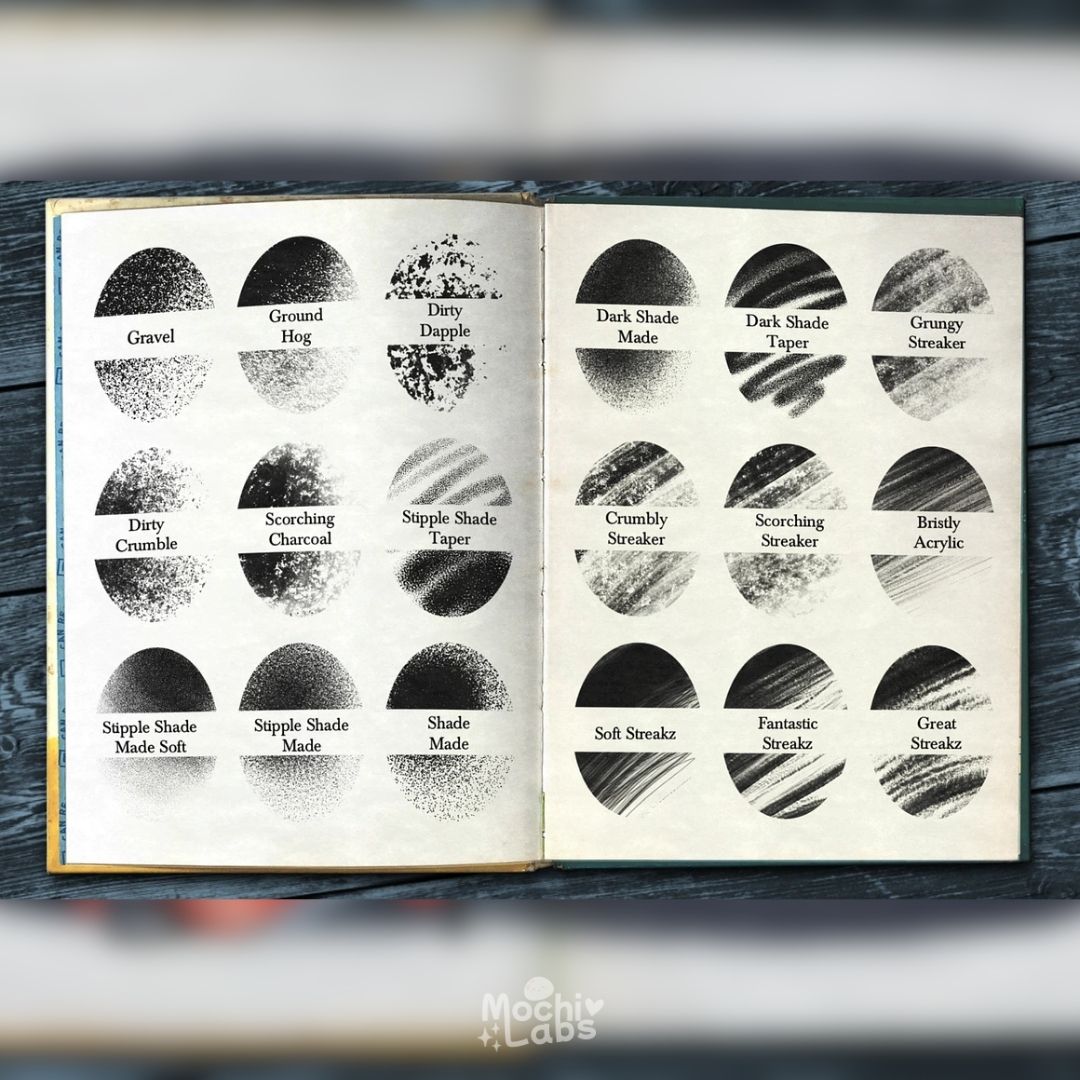 Nostalgic Illustration Brushes for Procreate