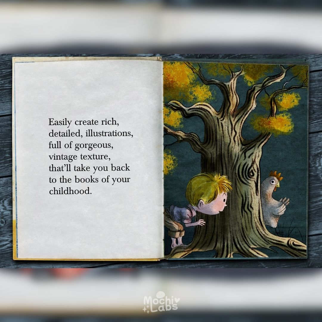 Nostalgic Illustration Brushes for Procreate