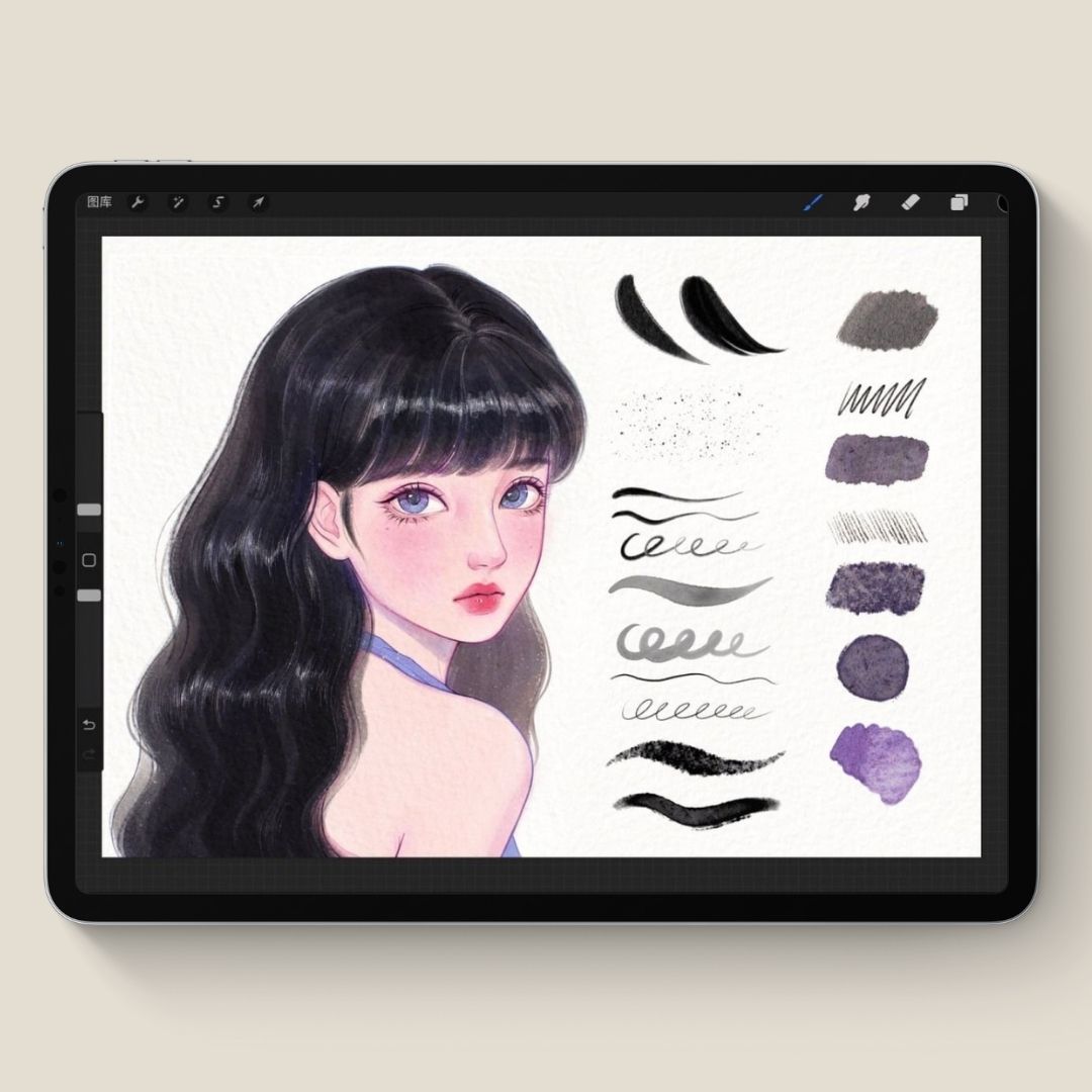 BigPearLiu Brushset Standard for Procreate