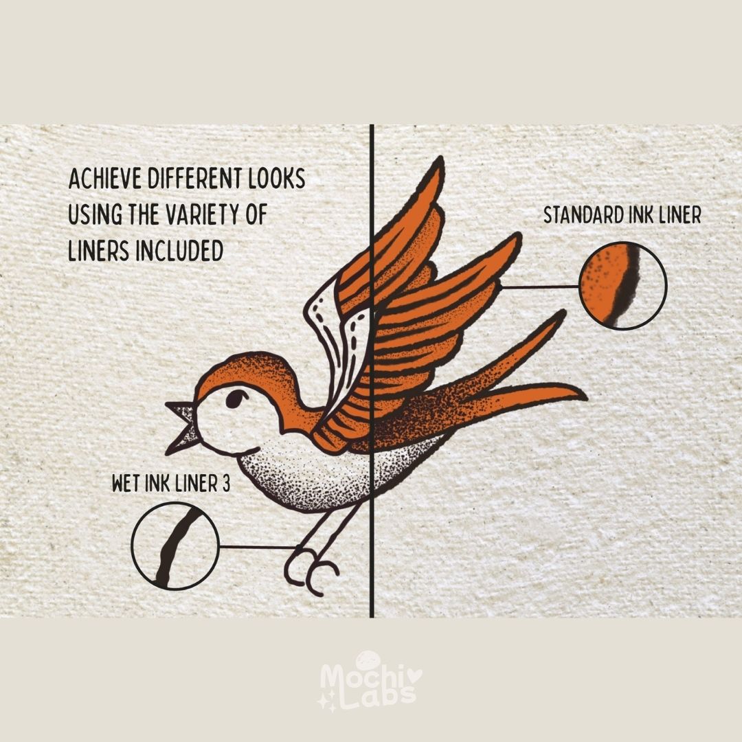 Tattoo Art Stipple Brushes for Procreate