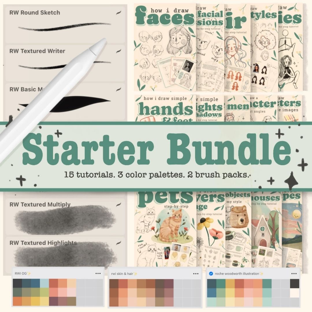 Ultimate Procreate Starter Bundle
