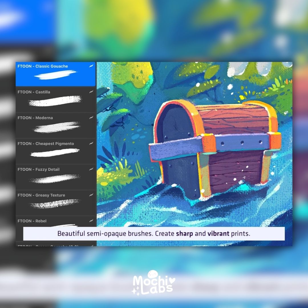 20 Nomad 2.0 – Dry Media Brush Pack for Procreate