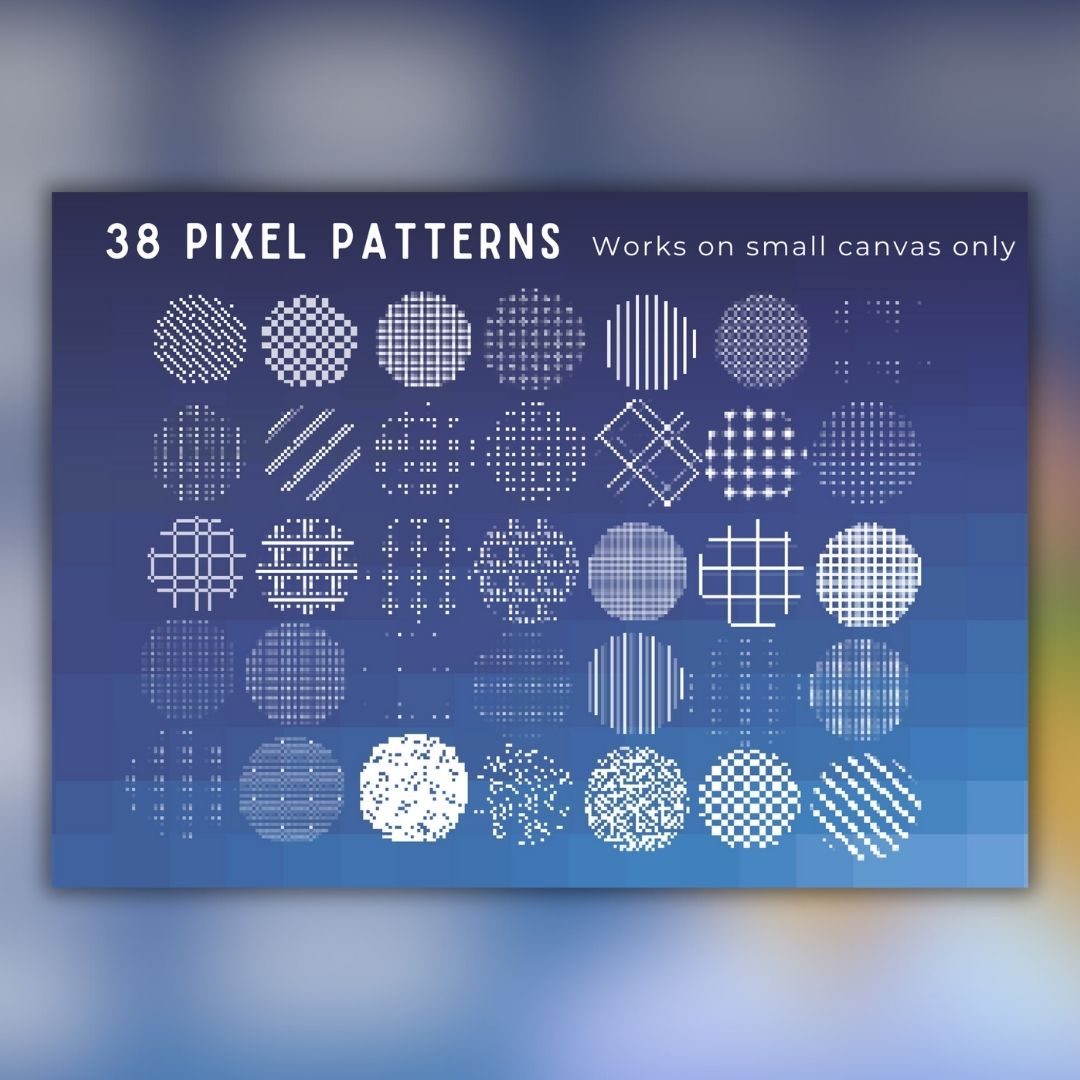 179 All-in Pixel Art Brush Set for Procreate