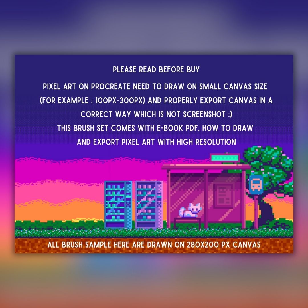 179 All-in Pixel Art Brush Set for Procreate