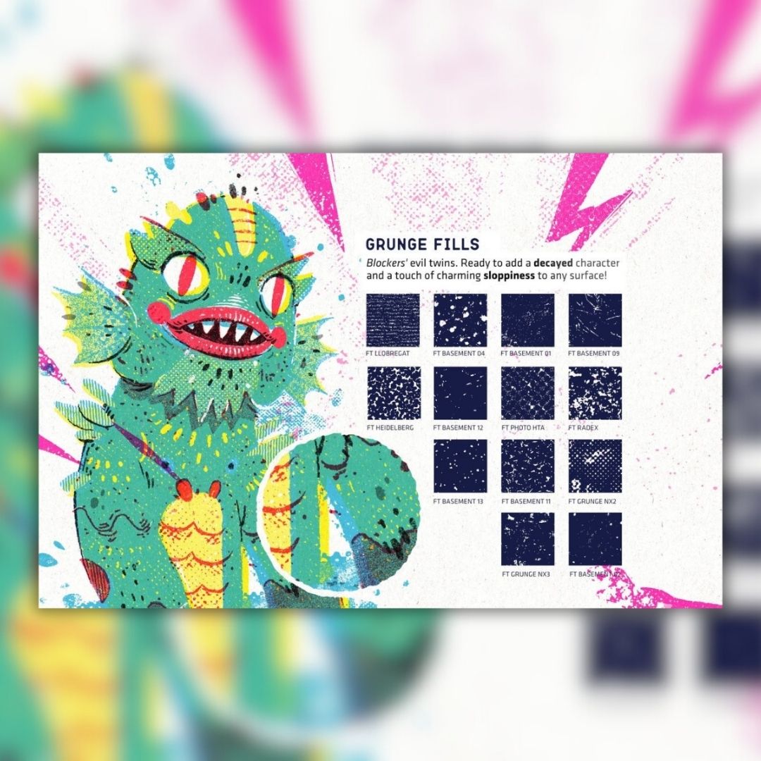 47 The Basement — Brushes for Procreate