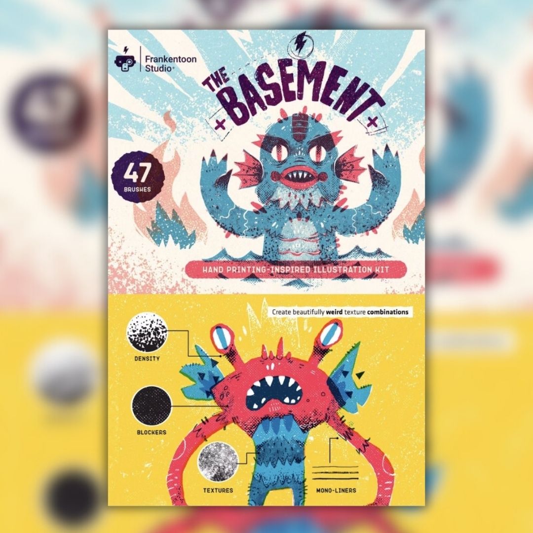 47 The Basement — Brushes for Procreate