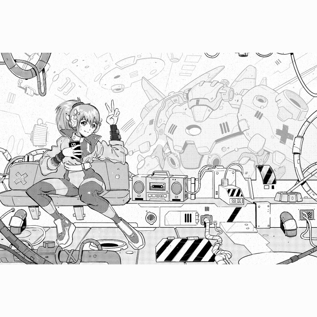 62 Mangaka Brush Pack for Procreate