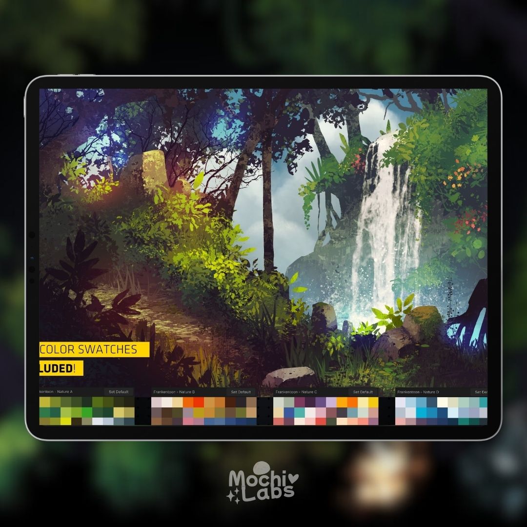 99 Nature Master Brush Set for Procreate