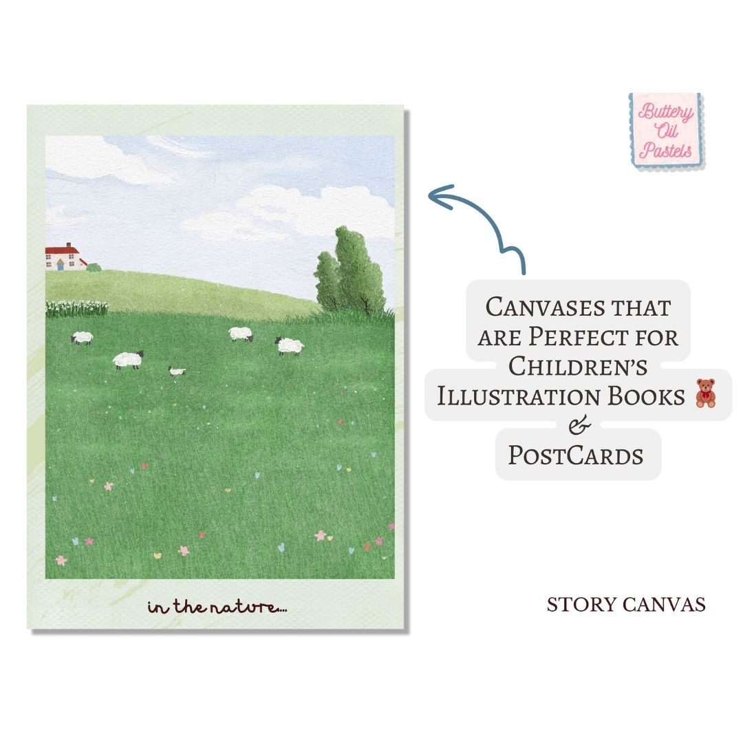 22 Buttery Oil Pastel Brush Set for Procreate