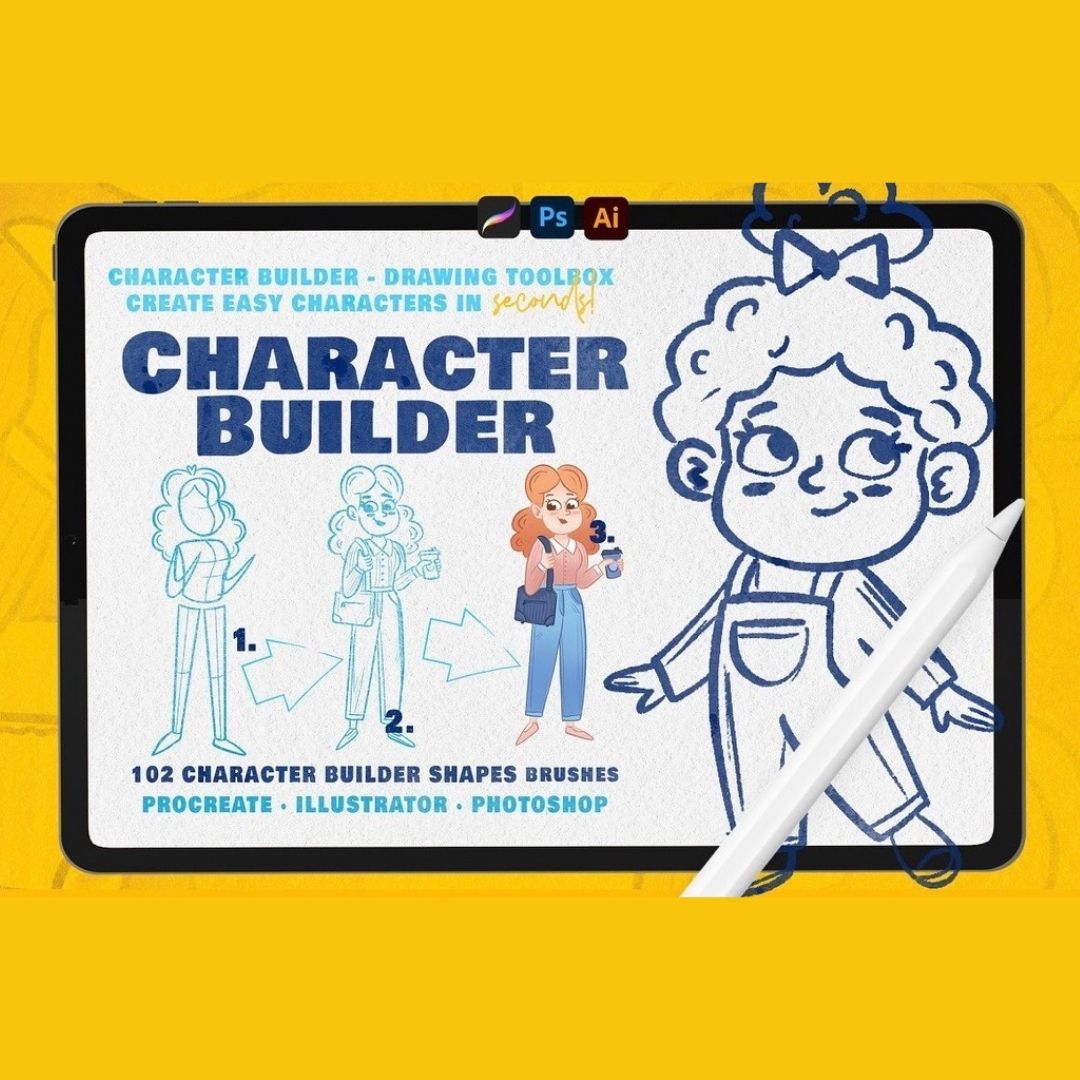 102 Character Builder Drawing Toolkit