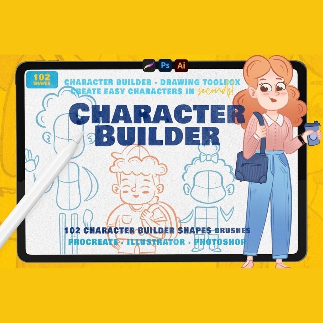102 Character Builder Drawing Toolkit