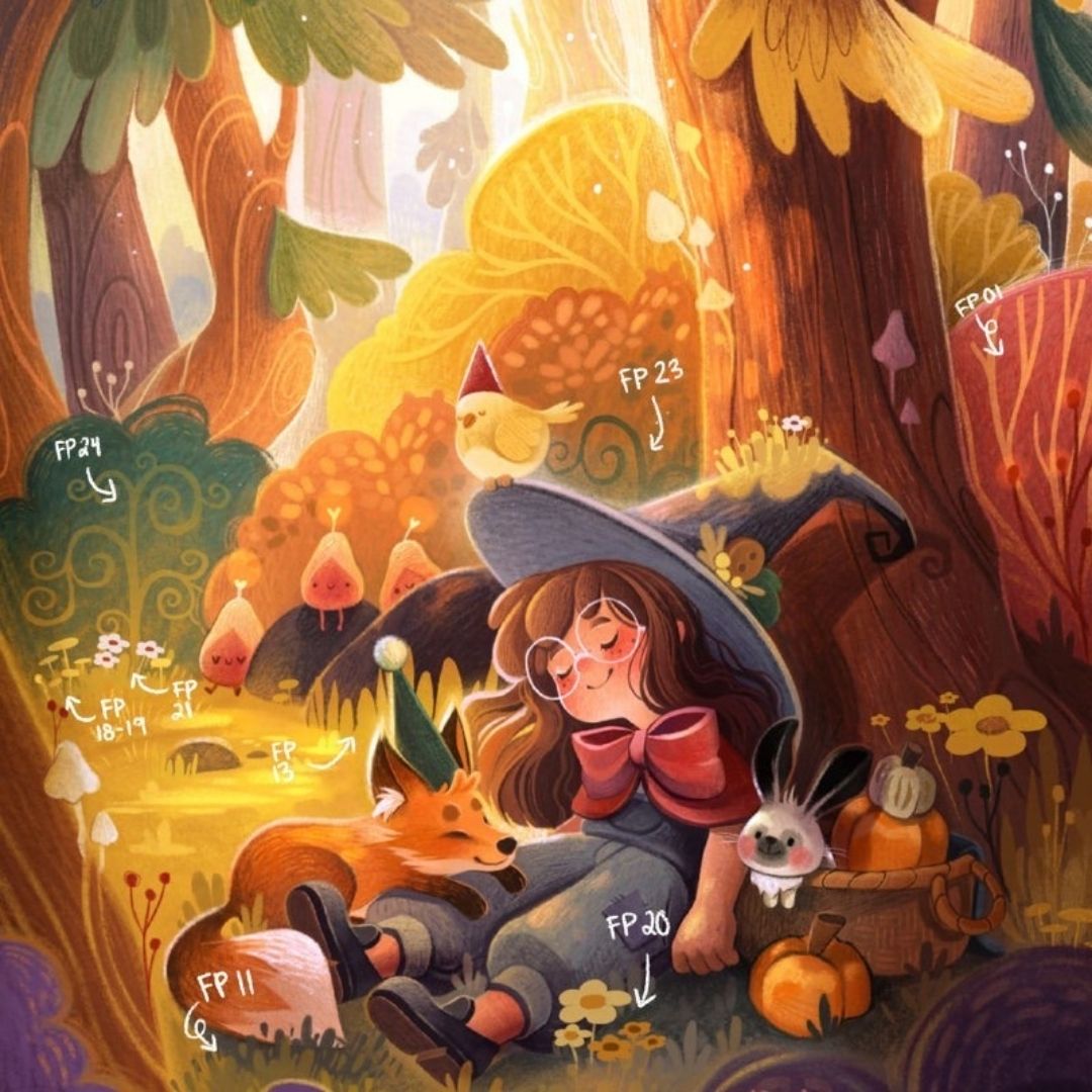 48 Cozy Foliage Brush Pack for Procreate