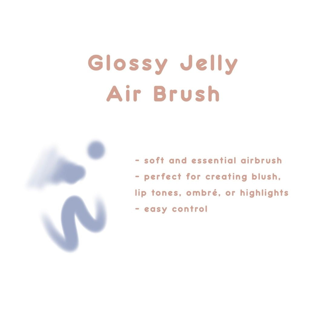 Glossy Jelly Anime Style Brush Set for Procreate