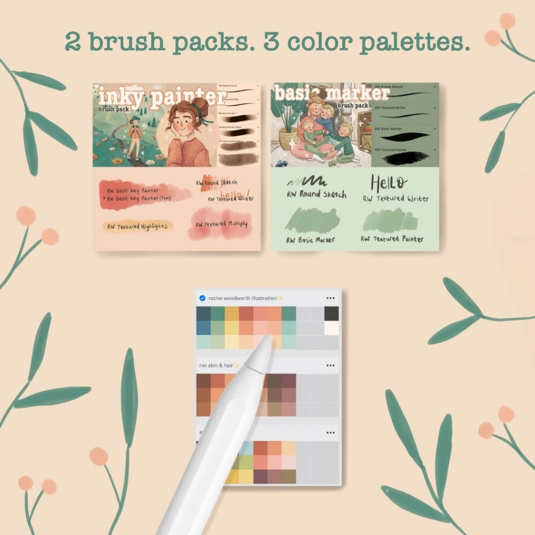 Ultimate Procreate Starter Bundle