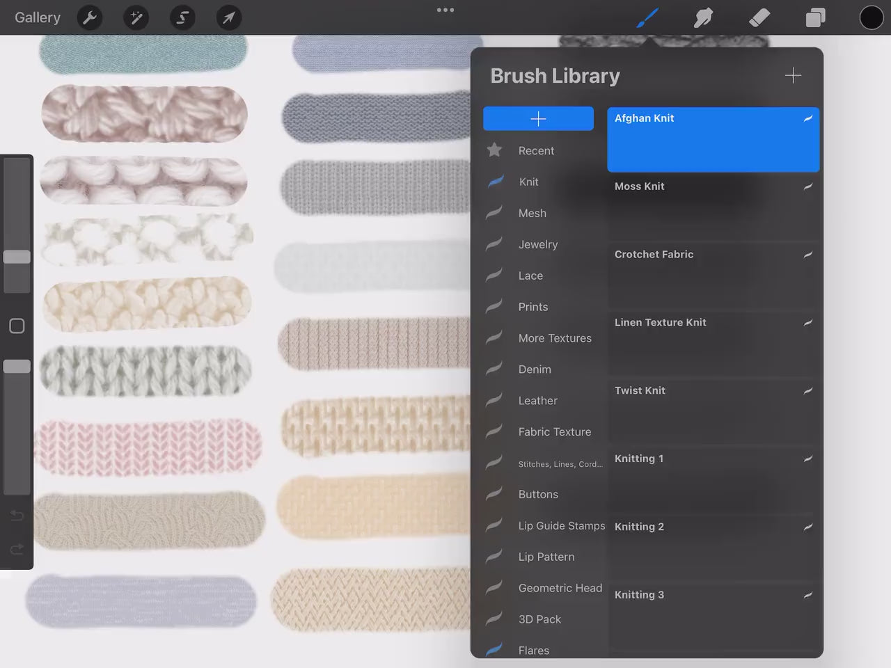 500+ Clothes Brush Set for Procreate